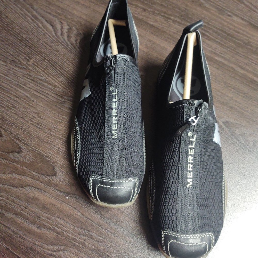 Merrell Barrado Sneakers Zipper top Black SZ 7